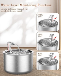 Best Seller 2L Stainless Steel Cat Water Fountain Automatic <strong>Dog</strong> Water Dispenser Good Pets Water Fountain - Product Image 4