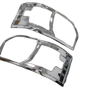 KQD Brand High Quality Car Accessories <b>Head</b> Light <b>Cover</b> Gas tank <b>Cover</b> Chrome Full Set Car Body Kit for toyota Hiace - Product Image 4