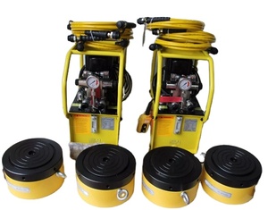 Cylindre hydraulique à simple effet ENERPAC 520T à faible hauteur, 700 bars, avec écrou de blocage, modèle CLP-5002 - Product Image 3