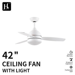 พัดลมเพดานห้องนั่งเล่นห้องนอนทันสมัย, พัดลมเพดานแบบเรียบง่ายไร้เสียง, พัดลมเพดานพร้อมรีโมทคอนโทรลและไฟ LED - Product Image 2