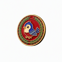 Pièce de monnaie commémorative personnalisée en métal, richement décorée, avec gaufrage 3D, finition électroplaquée et impression typographique, pour collection de cadeaux événementiels
