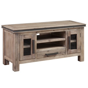 Unidad de TV de madera más vendida ATLAS con 2 puertas y 1 cajón Muebles de sala de estar de diseño moderno del fabricante de Vietnam - Product Image 3