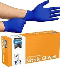 Sarung Tangan Nitril Sekali Pakai Tahan Air, Dapat Disesuaikan 4mil 5mil 6mil, Sarung Tangan Nitril Hitam Tugas Berat Bebas Bubuk - Product Image 6