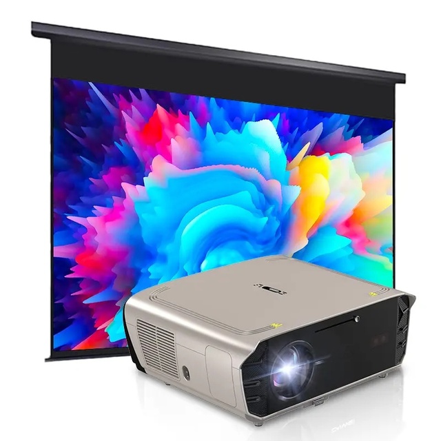 OEM A9G Full HD 1080P Projector with 4K 1850 ANSI Google TV Home Widevine L1 Assistant Support
