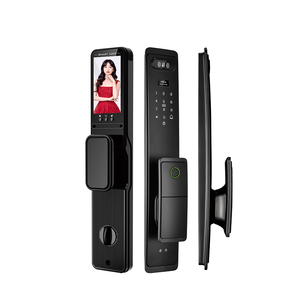 Interphone vidéo numérique 3D Tuya rechargeable avec reconnaissance faciale et empreinte digitale sécurisée, caméra en temps réel - Product Image 1