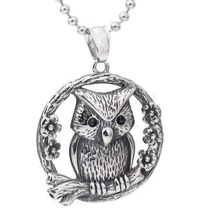 서양 말 동물 보석 황동 에나멜 실버 사용자 정의 여성 목걸이 - Product Image 6