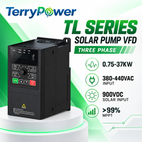Variateur de fréquence vectoriel 380V AC 0,75KW-37KW 50-60Hz monophasé vers triphasé pour compresseur et moteur