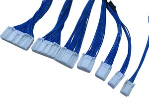 Automotieve draadboom 2,2 mm pitch vrouwelijke stekkerconnector UL11028 verzinkte koperen geleiders op maat gemaakte EV-kabelassemblage - Product Image 4
