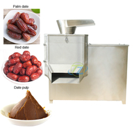 RVS gemotoriseerde dadelpasta- en pulpmachine 380V 250-500kg/u capaciteit CE/ISO gecertificeerd