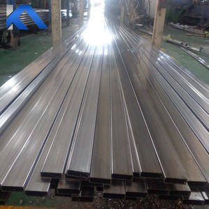 צינור מלבני נירוסטה מרותך ארוך תעשייתי - Product Image 2