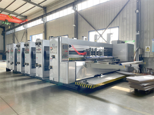 Cheap And High Quality Fully Automatic Lead Edge Feeding Printer Slotter Die Cutting <strong>Machine</strong> - Product Image 2