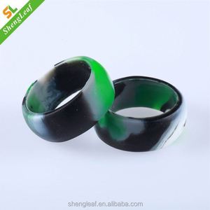Colorful Halo Open Silicone <b>Ring</b> for Women Girls Gold Plated High-Grade Stylish Wedding Jewelry Accessories <b>Resizable</b> - Product Image 3