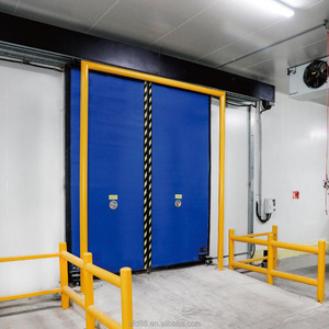 Puerta Rápida Enrollable de PVC con Cierre de Alta Velocidad |   Puerta Automática Industrial de Tela para Almacenes y Logística - Product Image 1