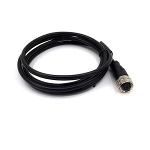 IP67 2-4 pines tornillo roscado montaje en Panel bloqueo rápido tipo M12 contacto de cobre conector de <span class=keywords><strong>Cable</strong></span> CC impermeable automotriz - Product Image 6