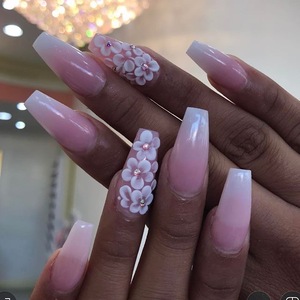 Fabrication de <span class=keywords><strong>faux</strong></span> ongles, <span class=keywords><strong>dessin</strong></span> de couleur Stiletto, ongles artificiels, léopard, presse sur ongles - Product Image 5