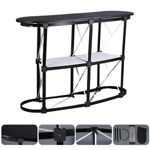 High Quality <strong>Pop</strong> <strong>up</strong> Table Foldable Aluminum Custom Promotion Counter Table Display <strong>Stand</strong> <strong>Pop</strong> <strong>up</strong> Counter - Product Image 2