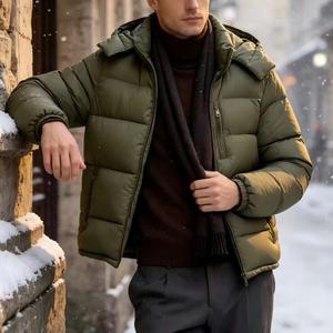 Proveedor Chino de Chaquetas Acolchadas de Poliéster para Hombre, Ecológicas, Transpirables, Casuales, de Alta Calidad y Personalizadas - Product Image 4