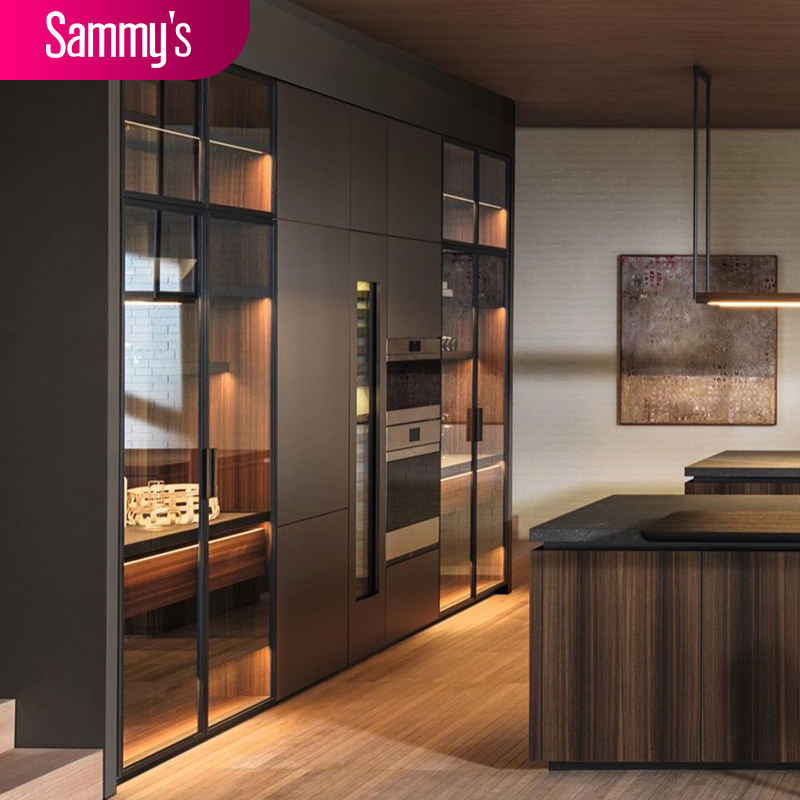 Armoire de cuisine à finition peinte