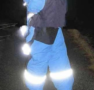 <span class=keywords><strong>3M</strong></span> 9920片面高視認性反射生地ストリップテープアクリル接着ポリエステル安全作業服暗い環境 - Product Image 6