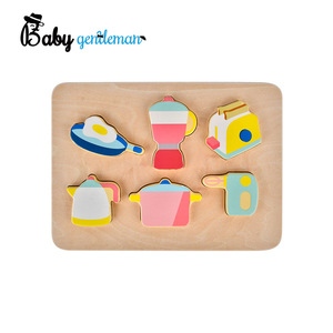 Jouets Montessori thème espace en bois pour enfants, avec planètes amovibles, Z14321A, jeu pour les petits - Product Image 5