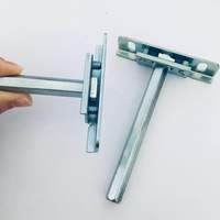 Heavy-Duty Zinc Steel Concealed Metal Wall Brackets for Furniture Fasteners