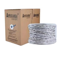 Câble Ethernet Cat 5 HS 8 conducteurs, norme nationale, pour surveillance POE, paire torsadée en cuivre sans oxygène, non blindé