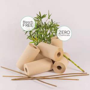 Henrich personnalisé rouleau de papier essuie-mains compostables jetables produit certifié papier de bambou essuie-mains - Product Image 1