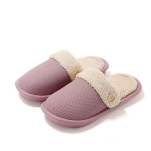 Nouvelle Collection Automne Hiver – Mules Décontractées en Coton Amovibles, Chaudes, à Semelle Épaisse en <span class=keywords><strong>EVA</strong></span>, pour Couples, en Peluche – Vente en Gros - Product Image 5