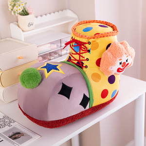 Vente en Gros <span class=keywords><strong>de</strong></span> Chaussures <span class=keywords><strong>de</strong></span> <span class=keywords><strong>Clown</strong></span> en Peluche Oreiller d'Animal en Peluche Décoration <span class=keywords><strong>de</strong></span> Canapé pour la Maison Cadeau <span class=keywords><strong>de</strong></span> Noël Coussin <span class=keywords><strong>de</strong></span> Chaussures <span class=keywords><strong>de</strong></span> <span class=keywords><strong>Clown</strong></span> en Peluche - Product Image 3