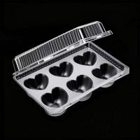 Matériaux PP/PE/PET personnalisables utilisés pour les boîtes d'emballage alimentaire en plastique pour le pain, les gâteaux et les biscuits.