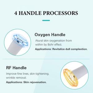 Appareil de beauté professionnel 4-en-1 pour le visage : oxygénation, hydratation, dermabrasion et soins à l'oxygène pour salon de beauté - Product Image 3