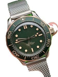 Montre de luxe pour homme, prix d'usine en gros, montre mécanique de plongée 300m, mouvement 8806, boîtier en titane 007, Relojes Hombre - Product Image 3