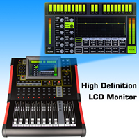 Table de Mixage Audio Numérique Professionnelle MD12 12 Canaux, Console de Mixage Sonore avec Alimentation Fantôme 48V
