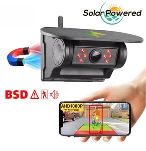 Caméra de recul magnétique alimentée par batterie, application AHD, étanche, garantie 1 an, Wifi, alimentation solaire de secours pour camion/fourgonnette/voiture - Product Image 1
