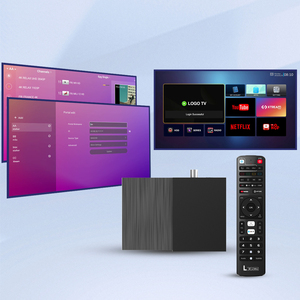 Linux L36 Ultra DVB S2 4K Ultra机顶盒数字OEM四核双WiFi 2.4G/5G UHD电视二合一2.4G/5G Linux L36 Ultra STB - Product Image 4