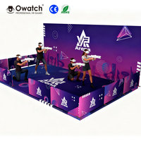 Nuevo y Moderno Juego de Disparos Multijugador de Escape Room, Diseño de Experiencia Inmersiva, Simulador de Batalla en Arena de Realidad Virtual