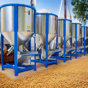 Thép không gỉ Bán hàng nóng xách tay Máy Nông Nghiệp lúa mì gạo Ngô Paddy hạt Thức ăn viên máy để bán - Product Image 5