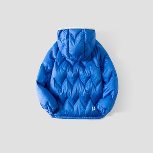 Vestes d'hiver légères pour enfants fabriquées en usine avec capuche personnalisée, color-block, triple protection, pour garçons - Product Image 4