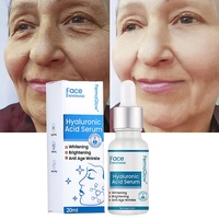 Sérum Visage Hydratant et Repulpant à l'Acide Polyglutamique Fermenté et Acide Hyaluronique Multi-Molécules 7D pour Peaux Sèches et Grasses – Marque Privée