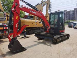 La mini excavatrice de 5 tonnes a utilisé Yanmar vio35 30 55 la conception originale d'occasion de machine d'ingénierie bon état en vente. - Product Image 3