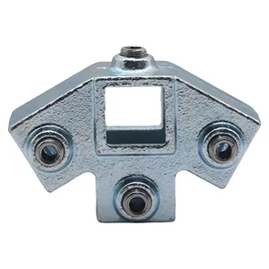 Conector de Tubo Cuadrado, Codo de 90 Grados, Accesorio de Tubería de Alta Presión, Galvanizado en Caliente, Resistente a la Corrosión, para Exteriores - Product Image 3
