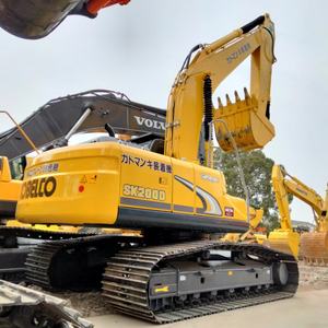 Excavadora Hidráulica Usada Kobelco SK200 de 20 Toneladas, Máquina Original Importada de Japón, SK200 SK230 SK250, Excavadora para Construcción - Product Image 2