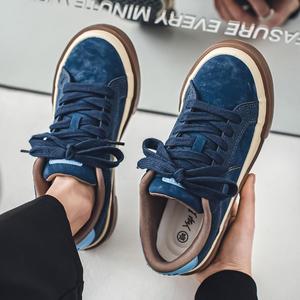 Nuevo Modelo de Fábrica, Zapatos Deportivos con Suela de Gamuza Colorida, Suela Gruesa y Soporte de Arco, Zapatos Casuales Modernos y Versátiles - Product Image 3