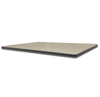 Panneaux composites en aluminium Alucobond revêtus de PVDF de 6 mm pour façade extérieure, classe A2