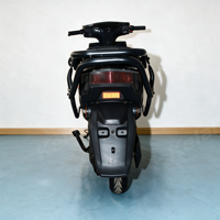 Moto électrique sportive en promotion avec porte-bagages arrière, 60V, longue autonomie, pour livraison de repas, cyclomoteur, scooter électrique
