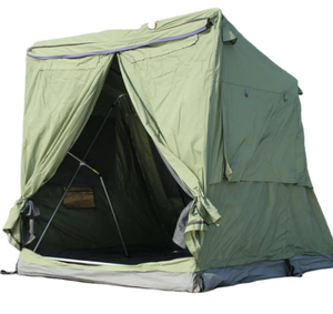 WINCAR WIN200 <span class=keywords><strong>Tente</strong></span> <span class=keywords><strong>de</strong></span> camping pliable quatre saisons, installation en 30 secondes, <span class=keywords><strong>toile</strong></span> imperméable, une chambre et un salon pour l'extérieur - Product Image 1