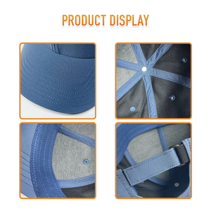 Waterproof <strong>Large</strong> Brimmed Duckbill Satin Polyester High Premium Quality Blank Custom Embroidered <strong>Baseball</strong> <strong>Cap</strong> With logo - Product Image 3