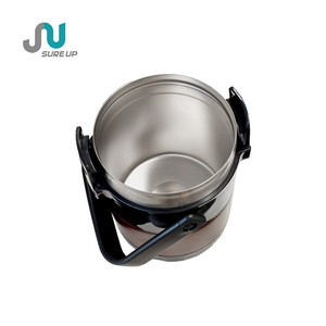 Contenitore per pranzo da ufficio con isolamento sottovuoto in acciaio inossidabile Tiffin Box HeatPro facile da trasportare a prova di perdite per barattolo neonato - Product Image 4