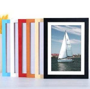 2025 Cadre photo Motif bois noir Cadre photo <span class=keywords><strong>Art</strong></span> mural avant en verre véritable - Product Image 3