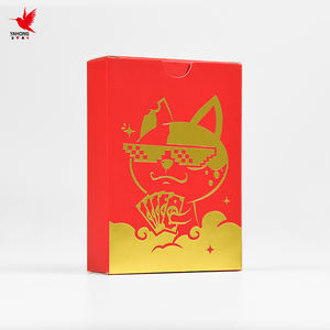 Cartes à jouer personnalisées pour poker Images Teal Pvc Poker Cartes à jouer imprimées Design personnalisé <span class=keywords><strong>Casino</strong></span> Poker Card Deck - Product Image 2